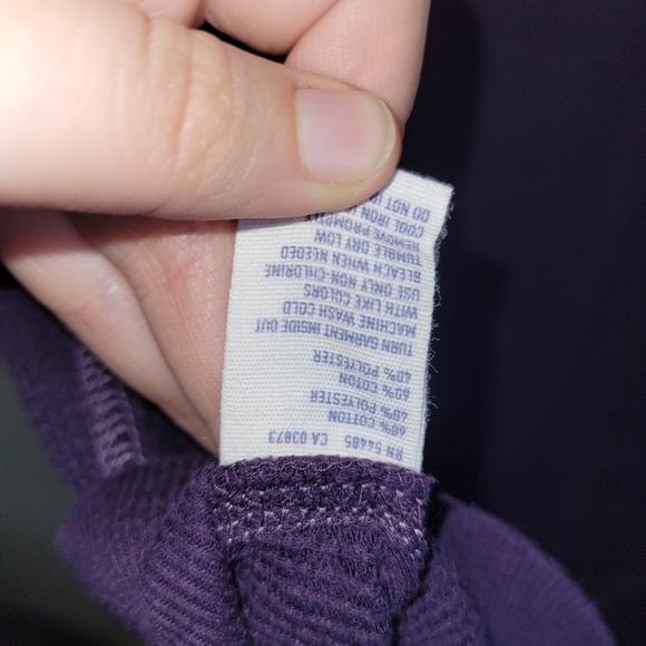 American Eagle Purple Slouchy Shirt - Picture 7 of 7